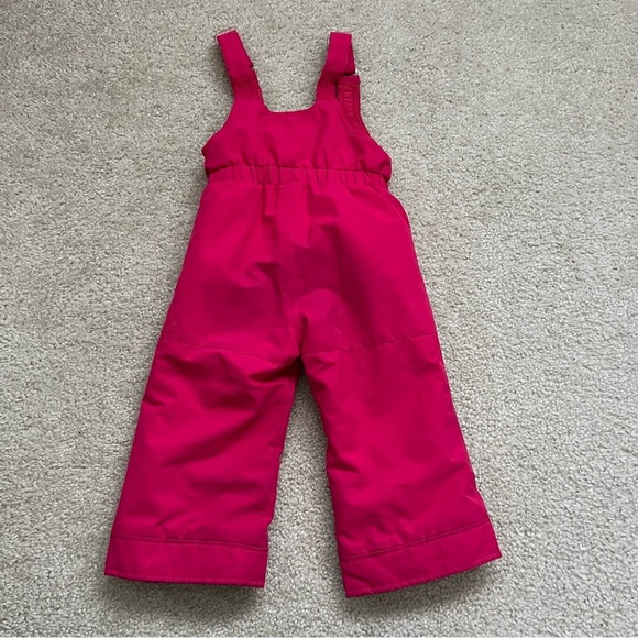 Obermeyer Girls Toddler Ski Snow I-Grow Bibs Pants Overalls Pink Size 3 #55015, - Picture 8 of 16